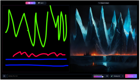 leonardoAI Realtime Canvas